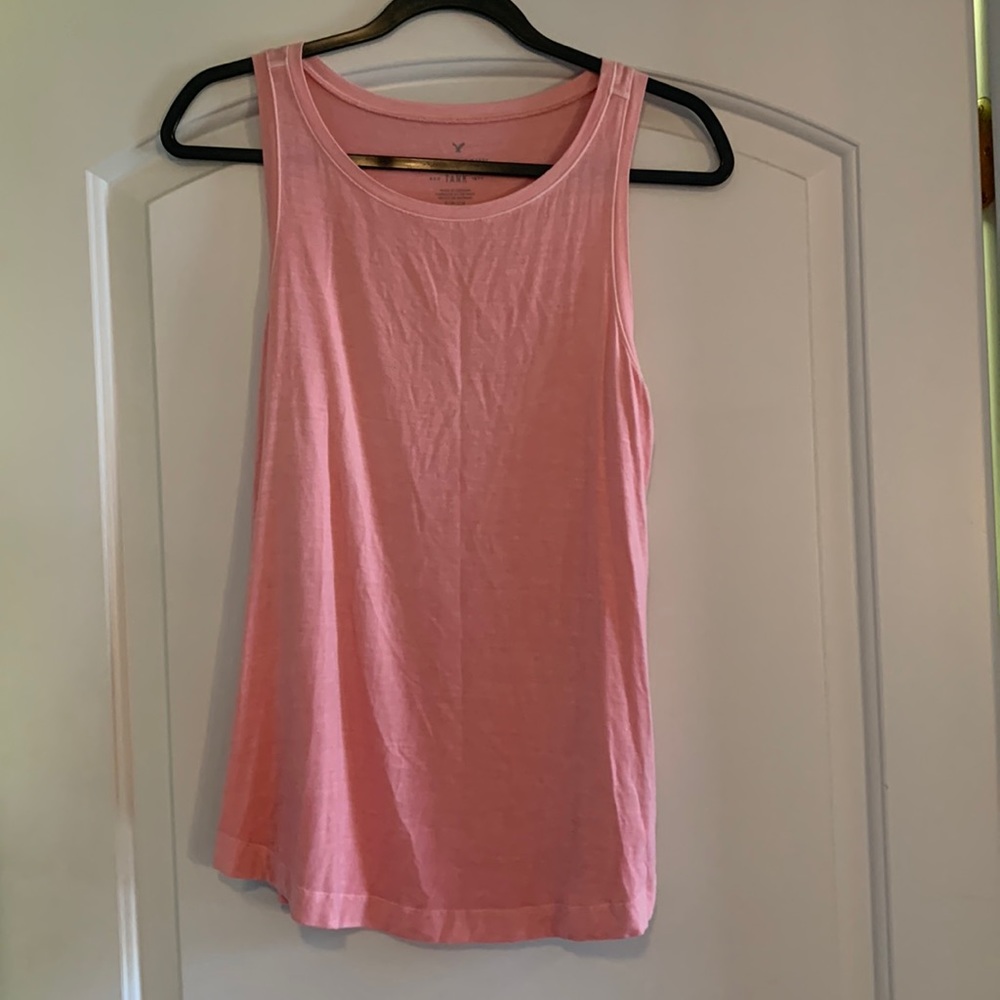 American Eagle small pink tank
